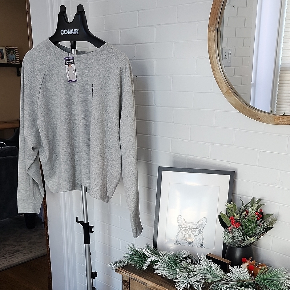 Express Gray Top, Xxl